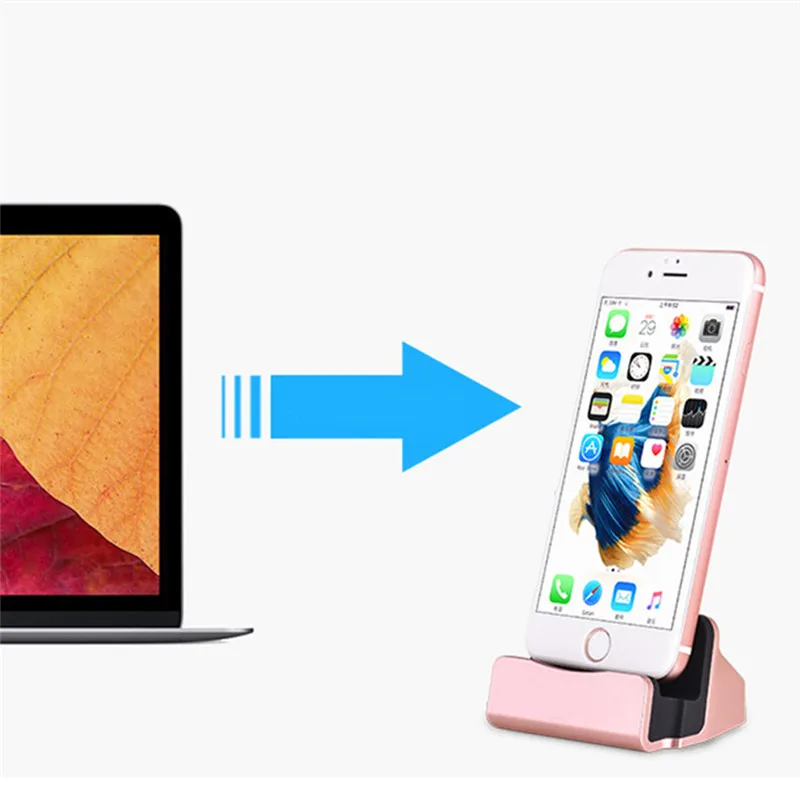Зарядное устройство для iPhone X 8 7 6 USB кабель синхронизации подставка держатель XM