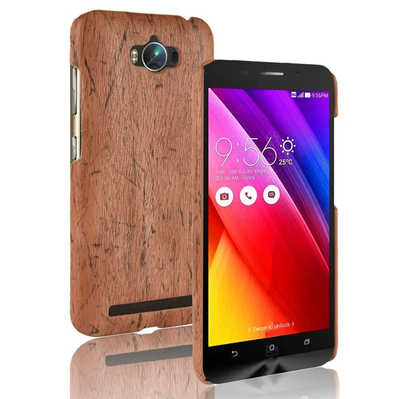 Для Asus Zenfone Max ZC550KL чехол деревянный узор Жесткий ПК + обложка на заднюю панель из
