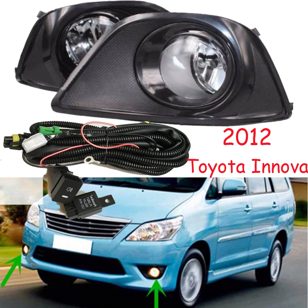 2012 Innova туман светильник Бесплатная доставка! Галогенные 4300k головной vios corolla camry