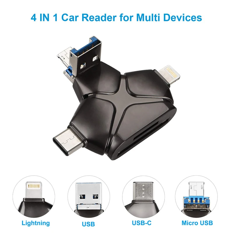 Многофункциональный кардридер USB 3 0 для Micro SD карт адаптер флэш-накопителя