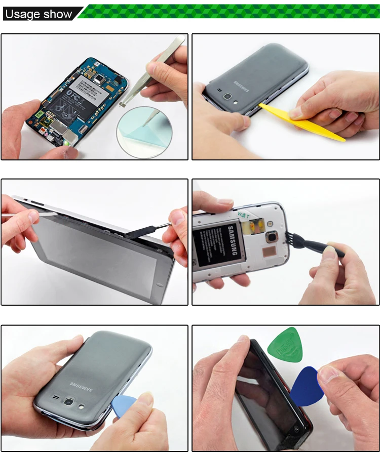 BST 602 17 в 1 Профессиональный Набор отверток для открытия и ремонта iPhone 4 5 6 Plus/Pad Air iPad