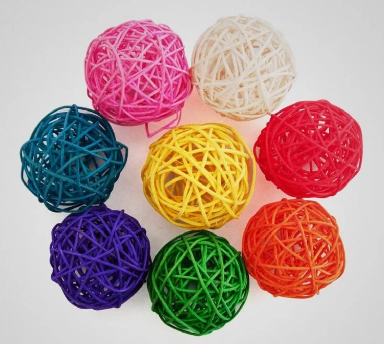 Праздничные товары ротанговый шар 3 см рассеиватель винограда и конфетти для