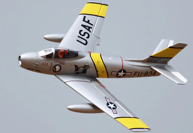 Freewing F86 Sabre 80 мм EDF RC модель Jet 6s PNP и комплект, F-86, F 86