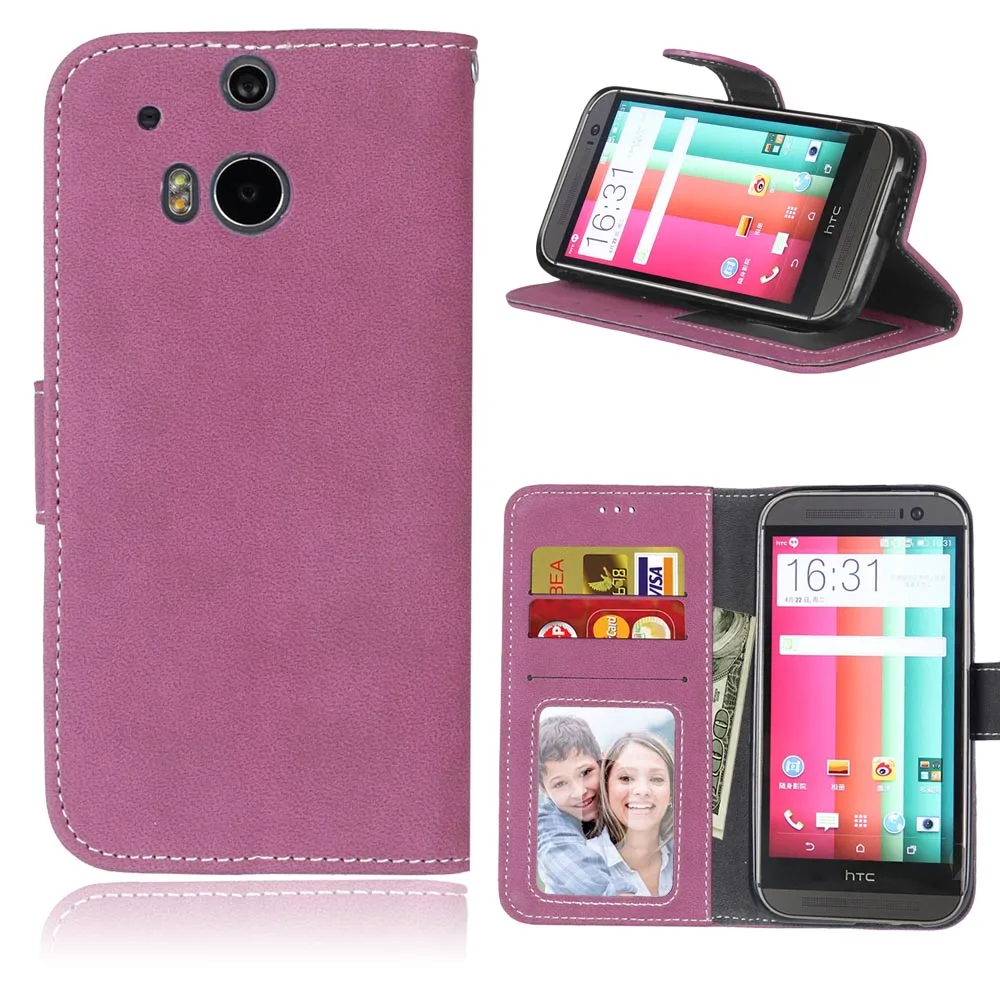 Для htc One 2 M8 чехол Роскошный кожаный чехол-книжка с отделениями для карт телефона s
