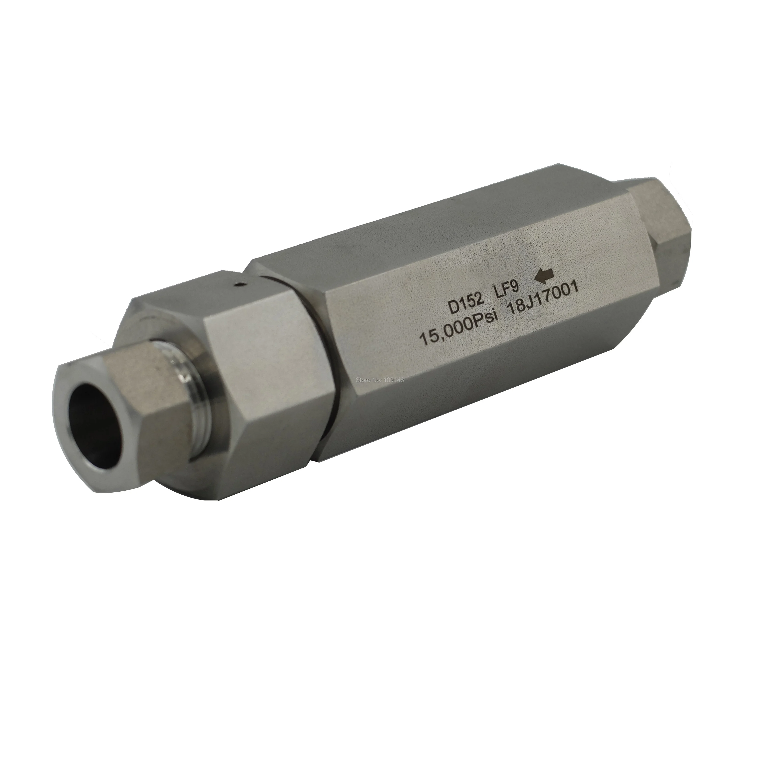 Оздоровление; Модель: D402-HF4 40000 фунтов/кв. дюйм ультра высокого давления из нержавеющей стали Шаровые обратные клапаны для испытаний на разрыв
