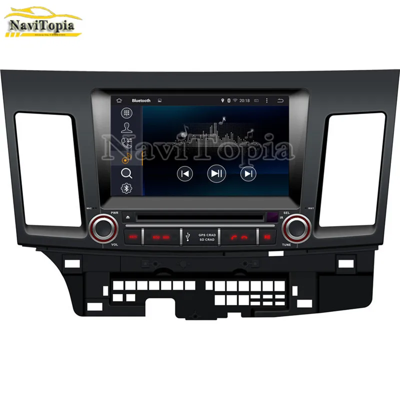 NAVITOPIA 4G ram 64G rom PX6 шесть ядер Android 9 0 автомобильный DVD gps Для Mistubishi Lancer 2007-Для Galant Fortis