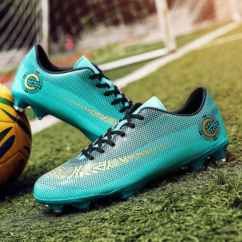 Футбольные бутсы футбольные для мужчин и детей botas de futbol новые супертонкие