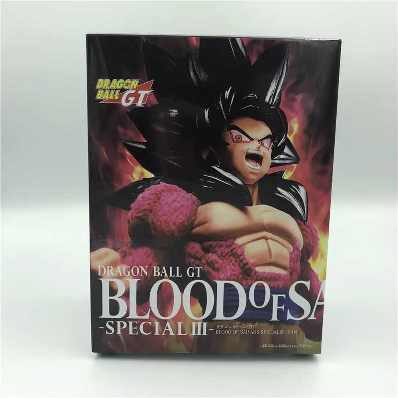 Dragon Ball Z Goku GT кровь Саян вырывается Супер Саян 4 красный боевой вер. ПВХ фигурка DBZ коллекция 20 см