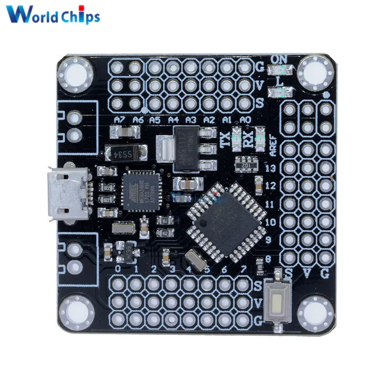 Плата микроконтроллера ATMEGA16U2 Micro USB Atmega328 Atmega328P для Arduino R3 One NANO V3.0 | Электронные