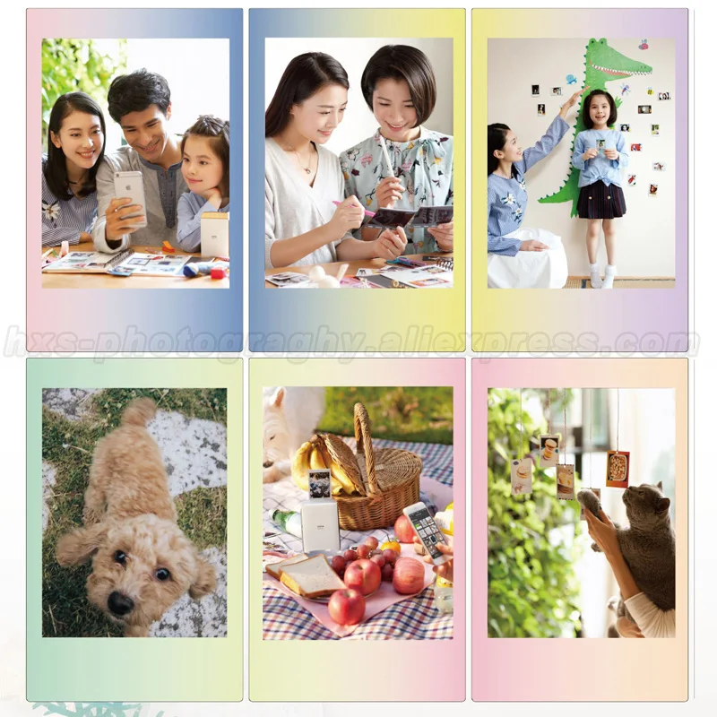 Оригинал Fujifilm Fuji Instax Mini 9 пленка Macaron 10 листов для 8 7s 90 70 25 мгновенная камера Share SP1
