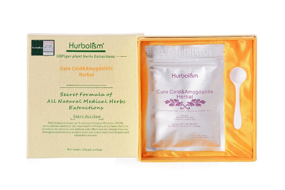Hurbolism yeni güncelleme soğuk algınlığı ve Amygdalitis bitkisel ilaç tozu tedavi soğuk, boğaz ağrısı, ateş, kas ağrısı, durdurma öksürük