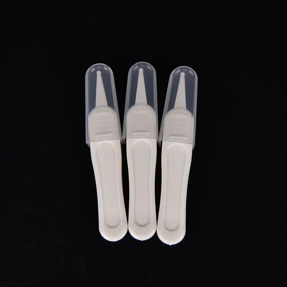 Пинцет для младенцев пластиковый пинцет носа и новорожденных безопасный