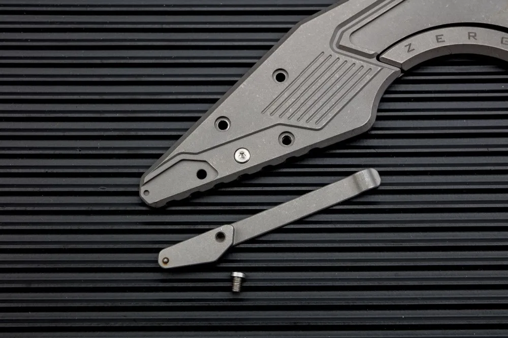 Maxace Zerg складной нож M390 лезвие титановая вставка