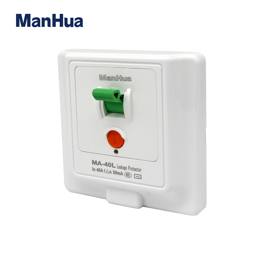 MA-40L 230VAC 86*86 защита от утечки настенный выключатель электрические переключатели