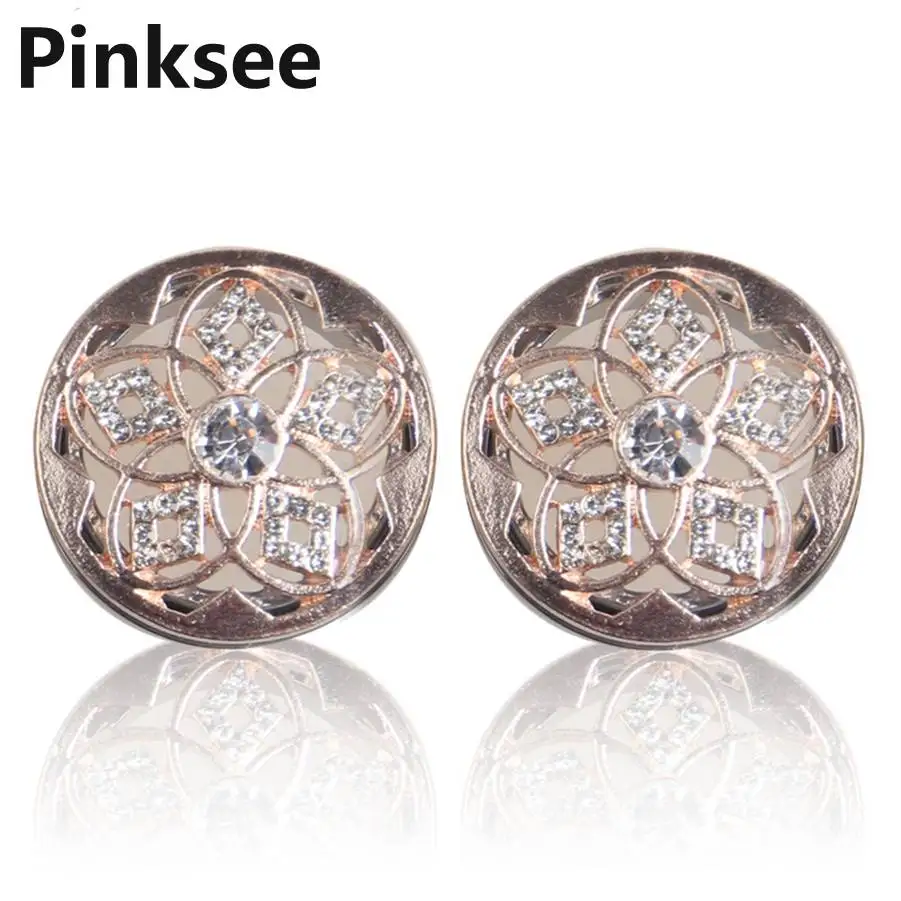 1 шт. хит продаж носилки для туннеля затычки ушей Хрустальный цветок нержавеющая