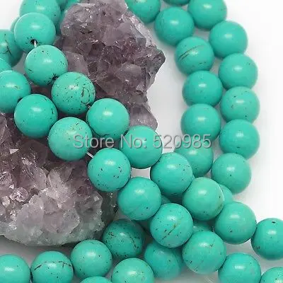 Бесплатная доставка 50 шт./лот 8 мм круглая свободная бусина из натурального камня