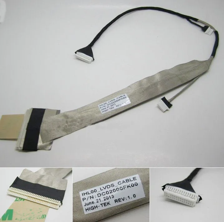 

LCD LVDS Screen Cable For Lenovo G405 G490 C460 C461 C46X G400 G410 Laptop DC02000FK00