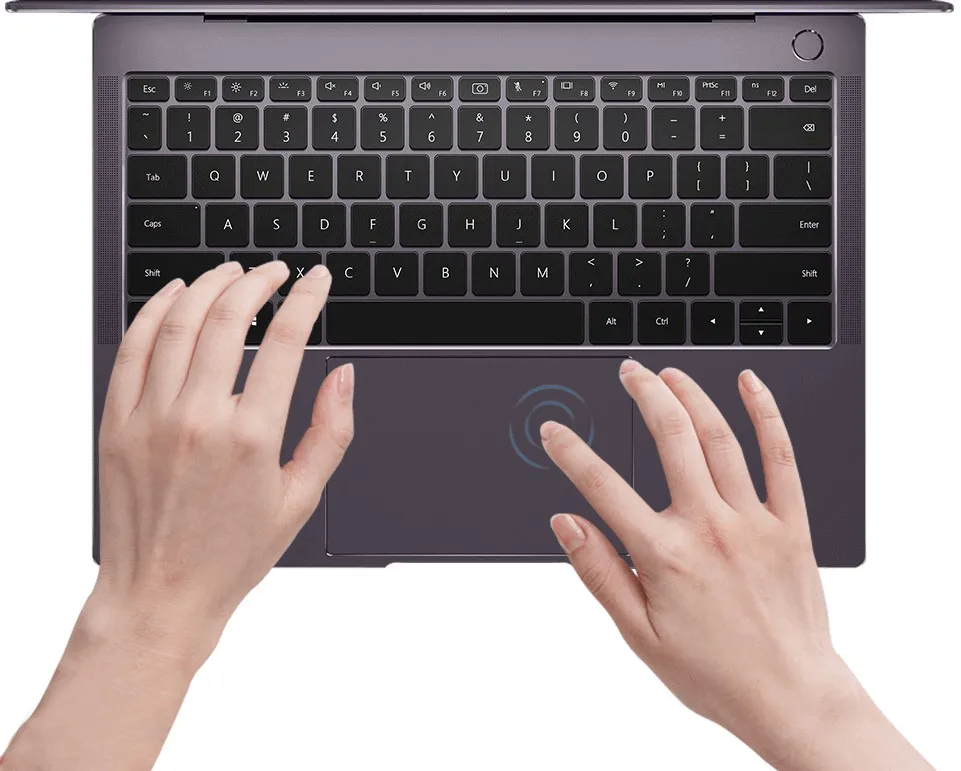 Лучший ноутбук HUAWEI MateBook X Pro, 13,9 дюймов, ноутбук с процессором Intel Core i7-8550U 8-го поколения, 8 Гб Ram, 512 ГБ SSD