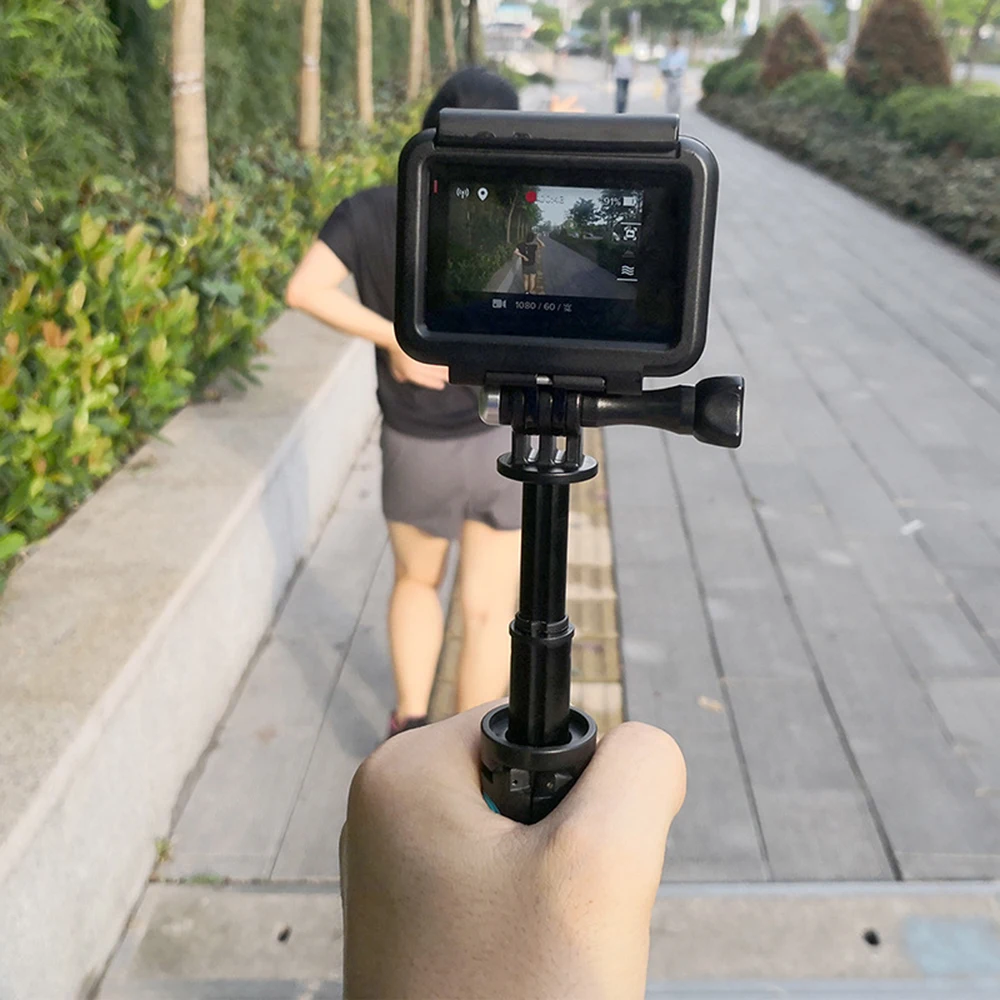Держатели и подставки для Gopro коротышка рукоятки расширение полюс Выдвижная