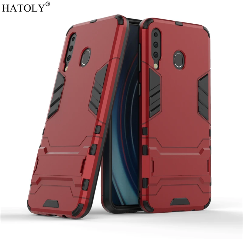 Для Samsung Galaxy M30 Чехол резиновый робот Броня Корпус Жесткий ПК задняя крышка