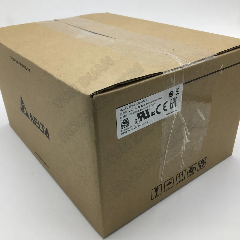 Новый серводвигатель переменного тока NEMA32 Delta B2 750 Вт с тормозом 3000 кВт нм об/мин 80