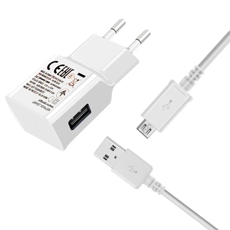 Зарядное устройство для телефона ZTE blade V7 lite V8 V9 Android и зарядный кабель micro usb Samsung A5