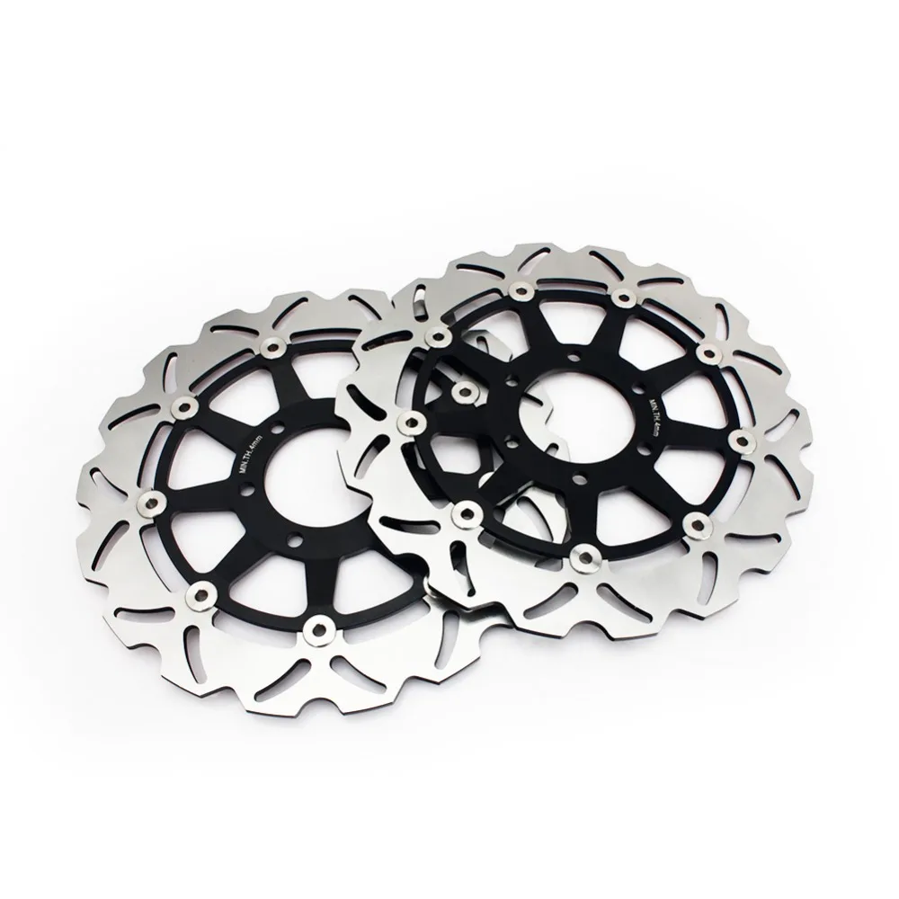 Передние тормозные диски BIKINGBOY роторы для Triumph Daytona T509 900 T595 950 T955i Speed Triple T955 955 |