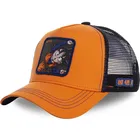 Новинка, в сеточку с изображениями героев мультфильмов шляпой Готен бейсбольная кепка высокого качества с изогнутым козырьком, плотная оранжевый Бейсболка Кепка Gorras Casquette дропшиппинг