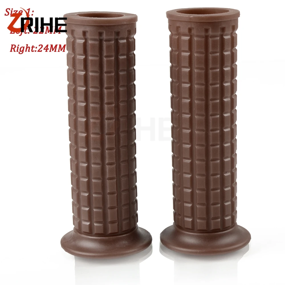Brown 22MM24MM Для газа XC 250 300 FSE/FSR MC 125 250 EC 50 125 200 250 300 400 аксессуары для мотоциклов 22 мм 24 мм ручка Dirtbike ручка бар - Цвет: Brown 22MM24MM