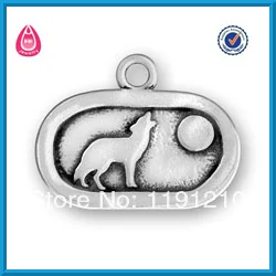 latest design diy alloy antique silver wolf animal pendant charm | Украшения и аксессуары