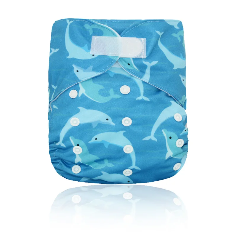 ef156 Miababy(5 шт./лот) большой XL карман ткань пеленки для ребенка 2 лет и старше, sday-сухой внутренний, регулируемый размер, подходит для талии 36-58 см - Цвет: ef156