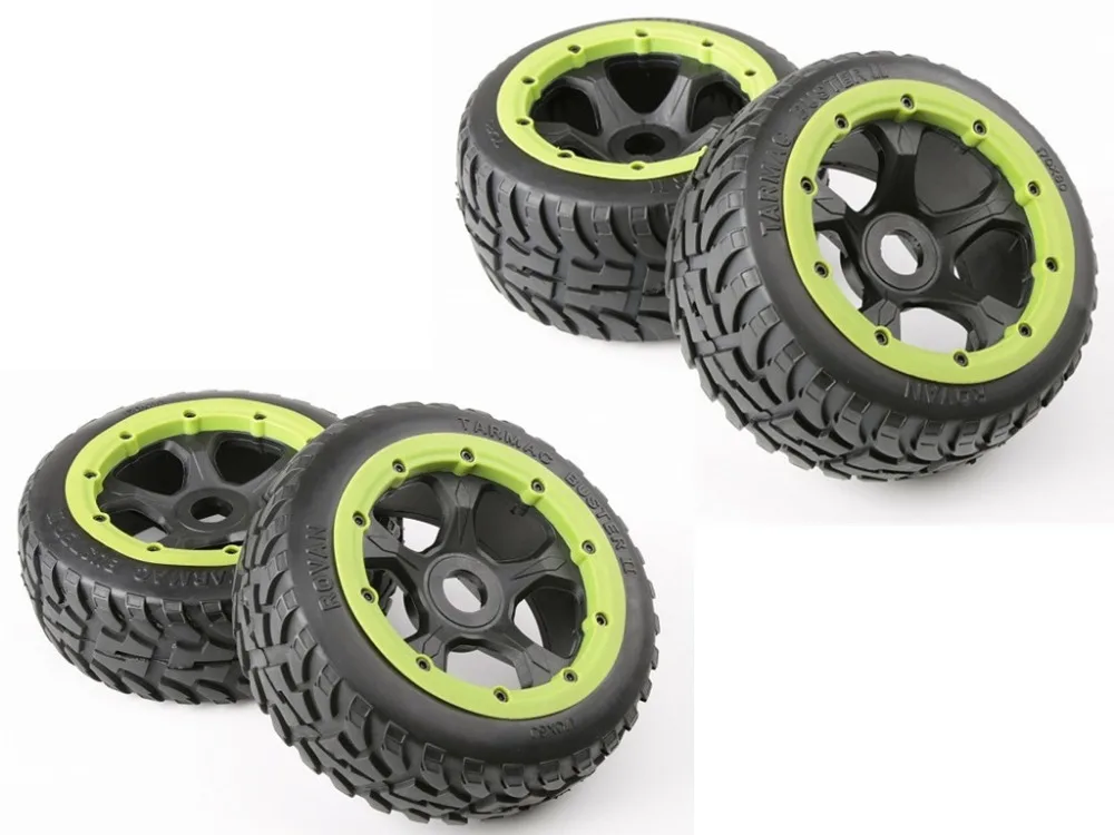 Дорожная шина в сборе новая модель шины для ROVAN KM HPI BAJA 5B|baja 5t tires|kit tirebaja |