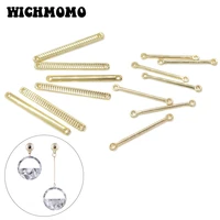 2021 fashion 10piecesbag high range zinc alloy linear charms pendant connector linker diy necklace earring jewelry accessories