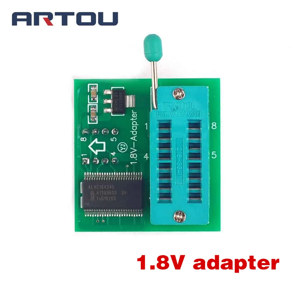 Серия CH341A EEPROM флэш-память биос USB SOP8 для программирования EEPROM+ 1,8 V адаптер для Iphone или материнской платы