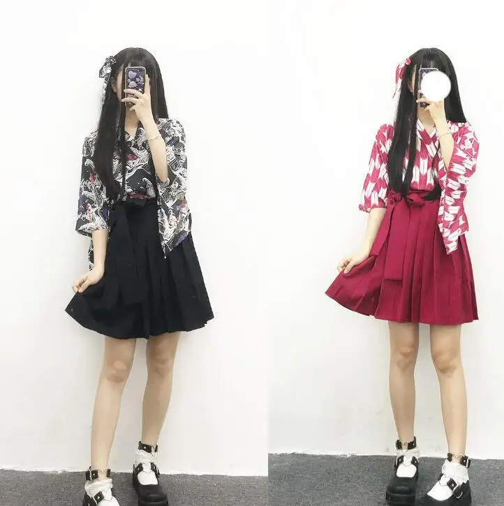 Лолита рубашка в весна лето сладкий японский шифон кружева тонкая рог рукав LZJ-C004