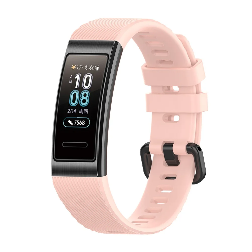 Ремешок силиконовый для Huawei Band 3 / Pro спортивный сменный Браслет наручных часов