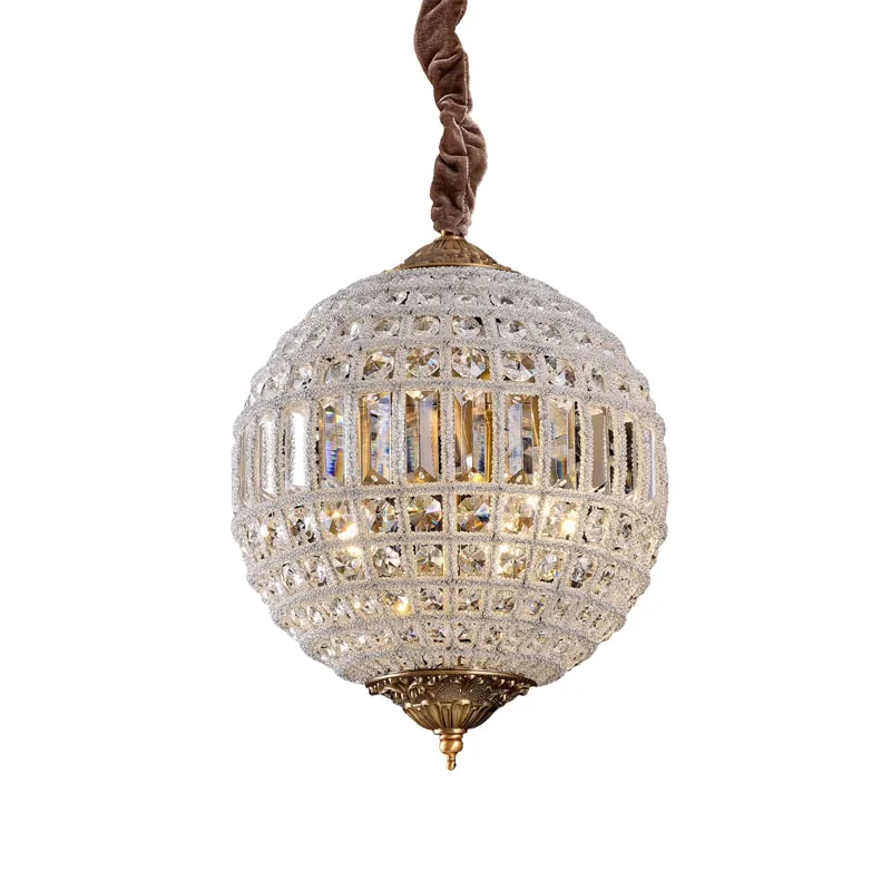 Винтажный светодиодный хрустальный люстра светильник ing для гостиной chandelers deco лампа для салона люстры скандинавский светильник