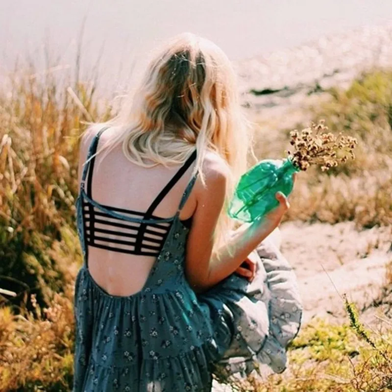 Топ для молодых девушек Популярный бюстгальтер женский эластичный