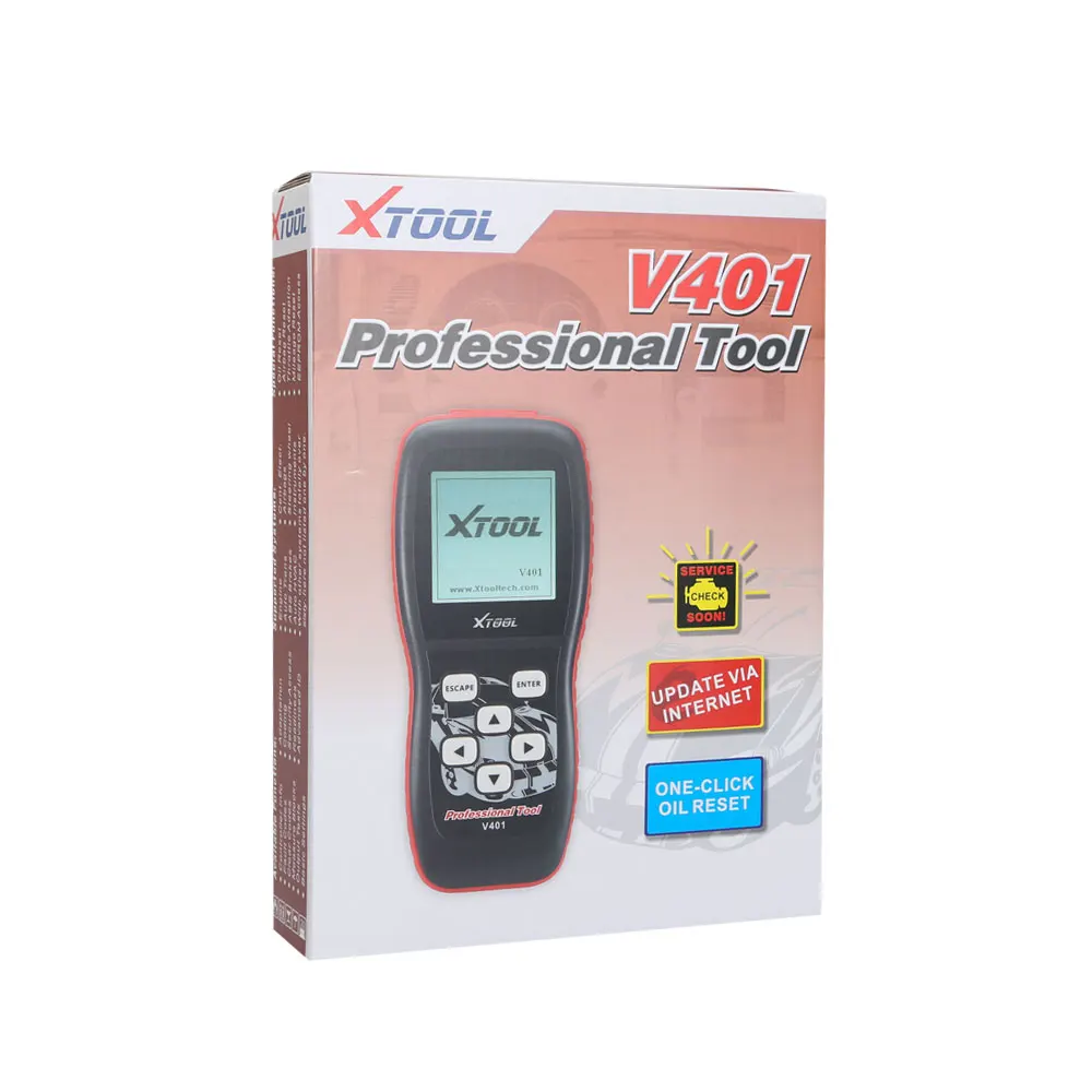 XTOOL 401 сканер профессиональный инструмент кода OBD2 сканер|scanner obd2|xtool scannerscanner xtool |