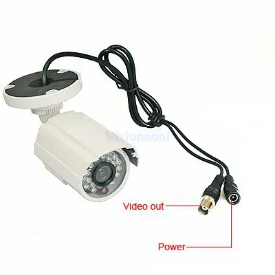 Видеонаблюдения 4CH DVR HVR NVR 2 шт. 1200TVL открытый пуля видеонаблюдения камеры система |