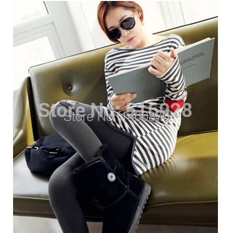 Топ для беременных Леггинсы костюмы футболка с длинным рукавом Одежда осень