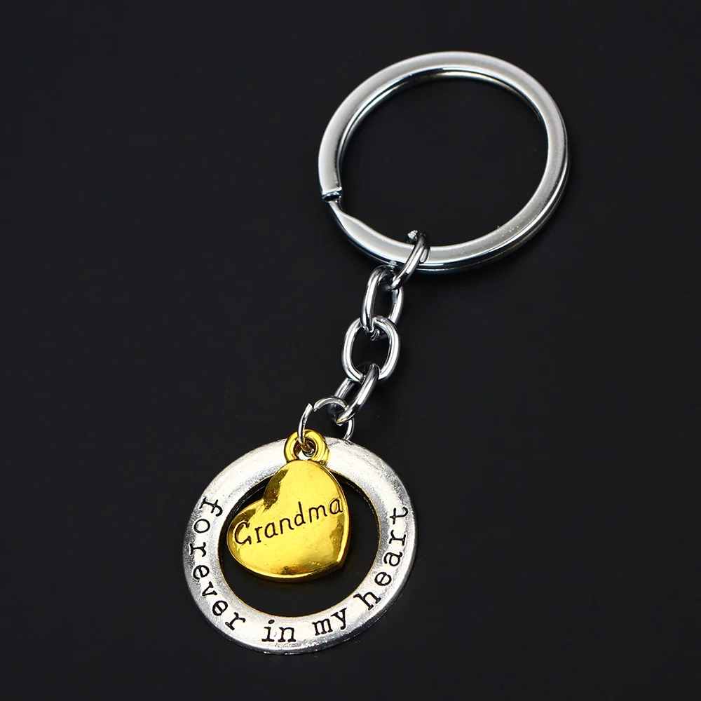 Новинка навсегда в моем сердце любовь сувениры семья член бабушка золотые
