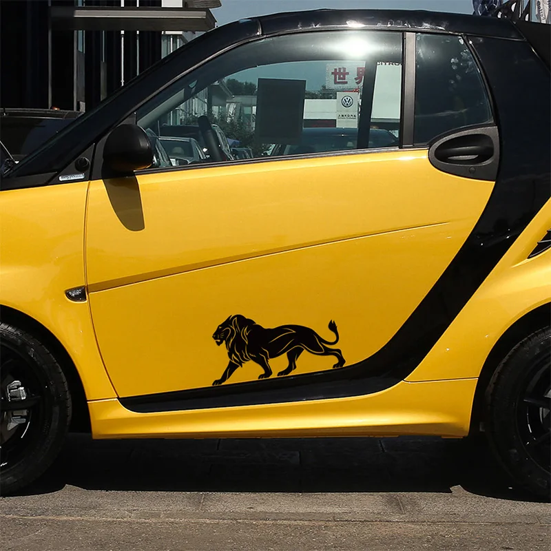 Стикеры по индивидуальному заказу Лев наклейка для стайлинга автомобиля vw audi ford
