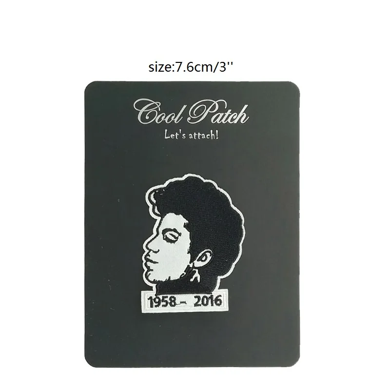 Prince tribute логотип музыкальной группы гладить на нашивки образным вышивальным