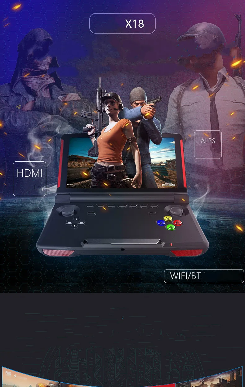 Портативная игровая консоль 5,5 дюймов 2 ГБ+ 16 ГБ 1280*720 HDMI выход Ретро видео игровая консоль Android система BT4.0