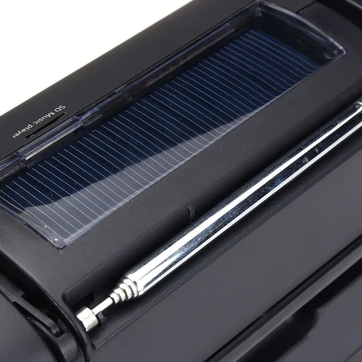 Портативный уличный bluetooth радиоприемник LEORY ручной на солнечной батарее для