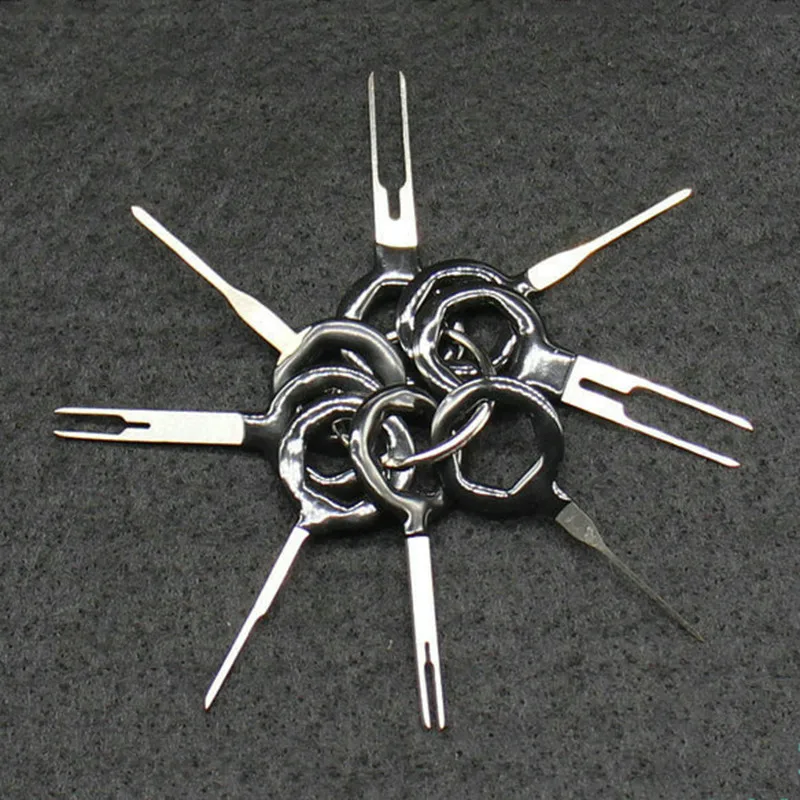 11PCS/Pack Car Plug Circuit Board Wire Harness Terminal Taking out Tool Device Needle Withdrawing Tools |