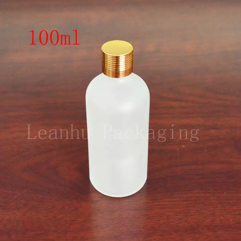 100ml oil bottles wholesale transparent frosted with thread -grade essential oil bottle points bottling empty