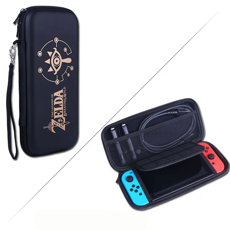 08 Yoteen nintendo сумка switch EVA Жесткий чехол с ручной полосой слот для карт NS защитный чехол кабель аксессуары сумка - Цвет: 08
