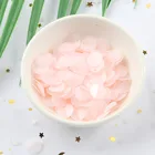 ISequins матовый розовый блесток 250 шт.лот 10 мм складной пайетками Швейные Craft ПВХ овальные Lentejuelas DIY ткань кулон